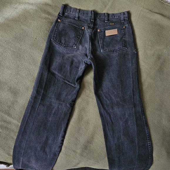 Vintage Wrangler Black Denim Jeans, size 30x34 - Picture 3 of 6
